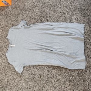 Grey t-shirt dress